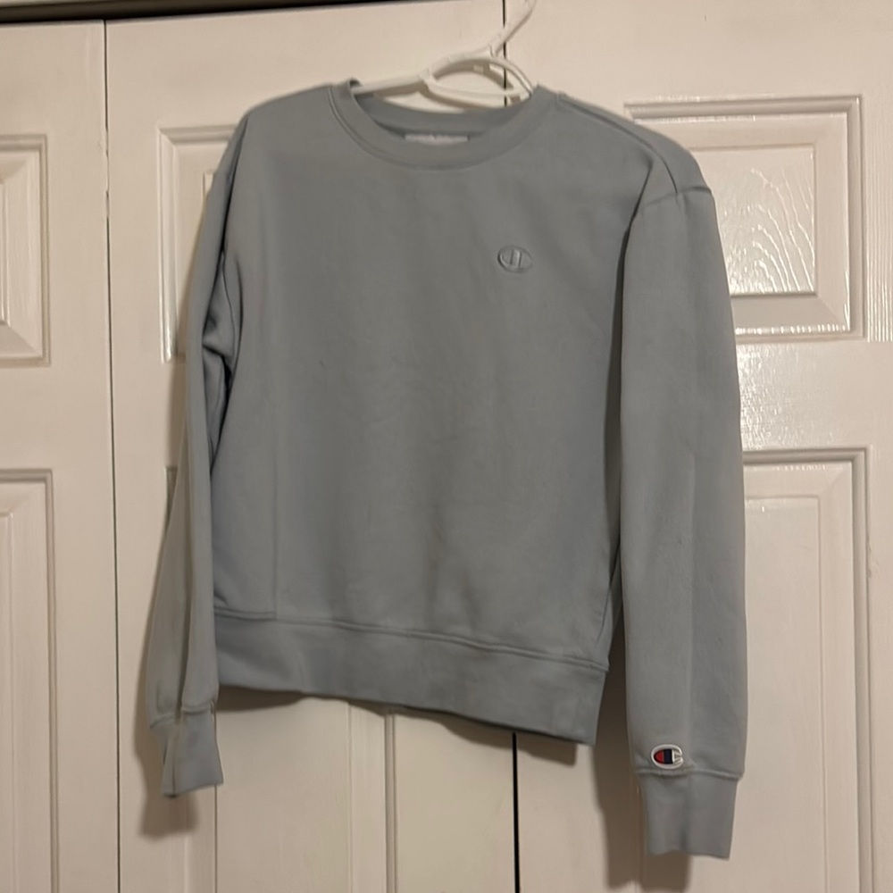 Champion Heather Gray Crewneck Sweatshirt